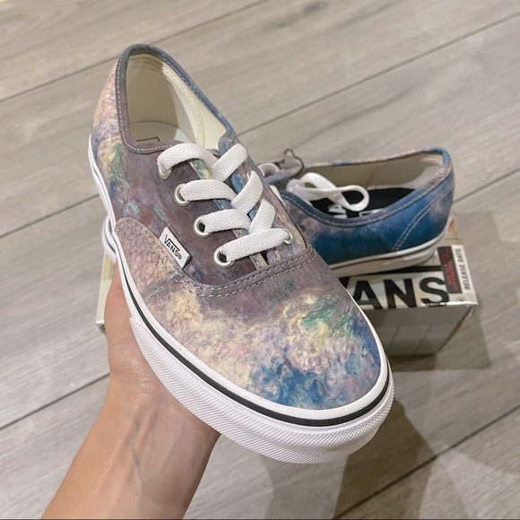 Vans Moma x Authentic Claude Monet Water Lilies - Picture 3 of 7